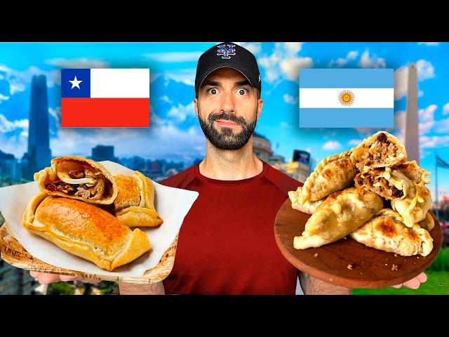 Viajé a Chile y Argentina para descubrir quién hace las mejores EMPANADAS DE CARNE