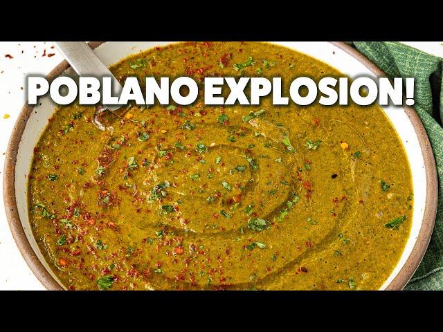 TOO MANY Poblanos? The ULTIMATE Soup for Poblano Lovers!