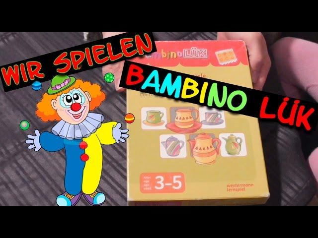 Wir Spielen Bambino Lük I Konzentrationsspiele für Kinder I #HD #Lernspiel