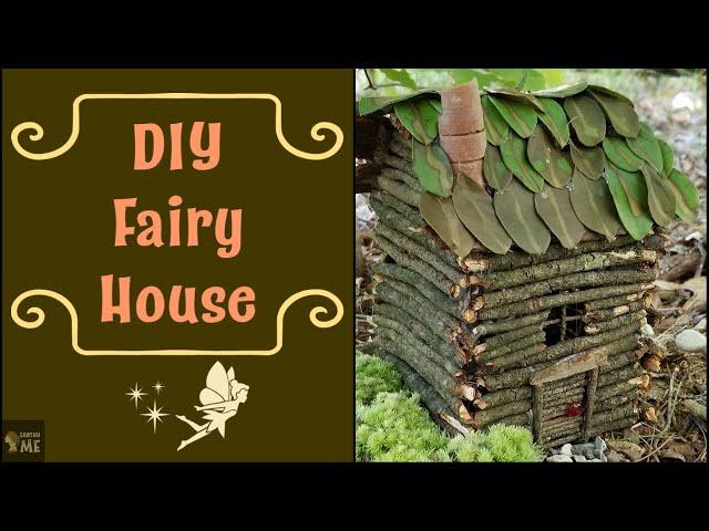 How to Make A Fairy House Out of Nature -- sticks, moss, leaves, etc.