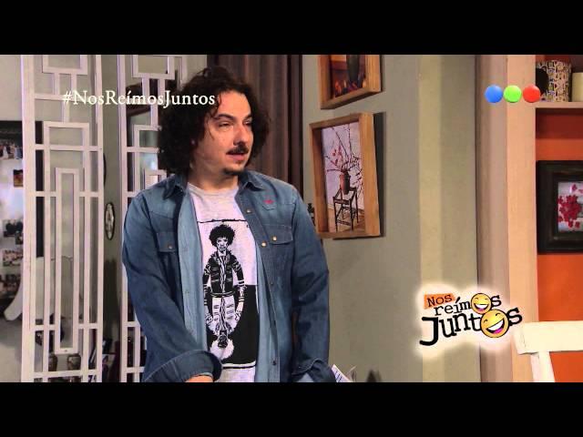 Damian de Santo y Fernán Mirás, blooper - Nos reimos juntos, Especial Viudas
