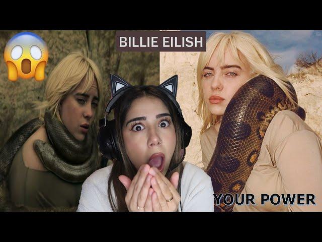 YOUR POWER MV REACTION l NEW BILLIE FAN