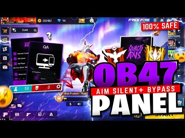 FREE PANEL PC GRATIS OB47 AIM SILENT + BYPASS  EMULADOR QUICK AXIS PANEL @KAIXD122