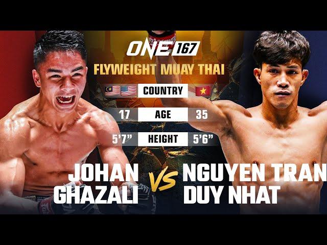 Johan Ghazali vs. Nguyen Tran Duy Nhat | Muay Thai Full Fight