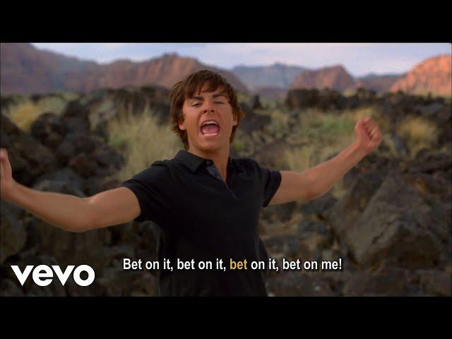 Troy - Bet On It (From "High School Musical 2"/Sing-Along)