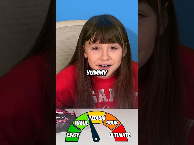 The Worlds Most Sour Candy Challenge (EXTREME) #shorts