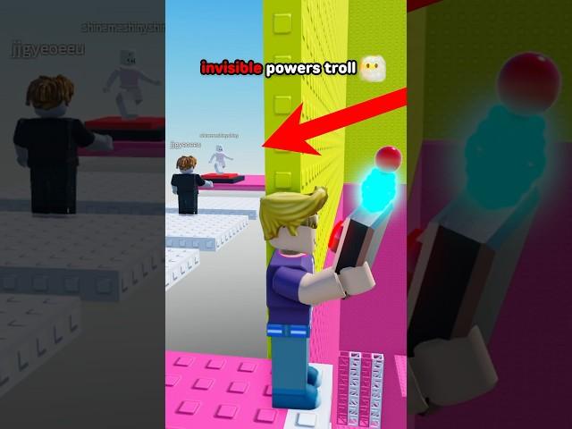 ‍️ invisible powers troll in roblox