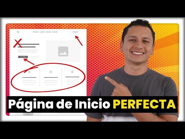 Cómo Diseñar la Página Web de Inicio PERFECTA