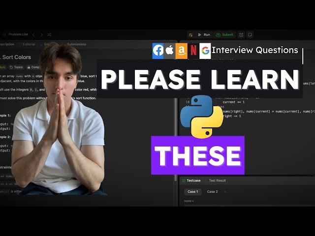 7 MUST KNOW Python Tricks To ACE FAANG Interviews