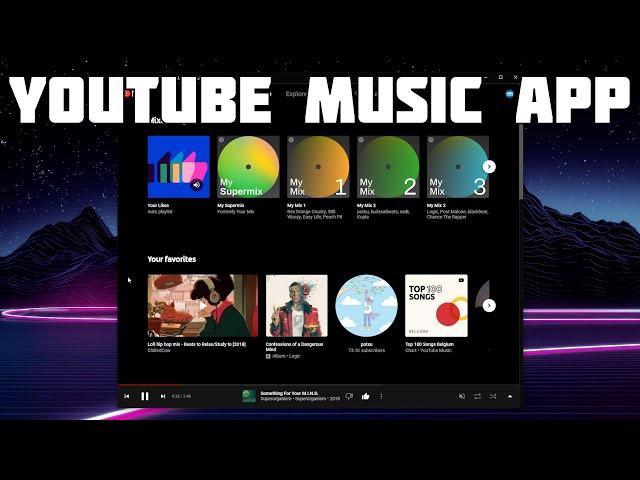 How to Add YouTube Music as a Desktop App!