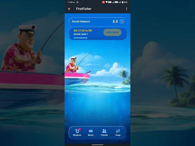 first fisher #firstfisher #bahamut #web3game #fastex #fasttoken #dzook
