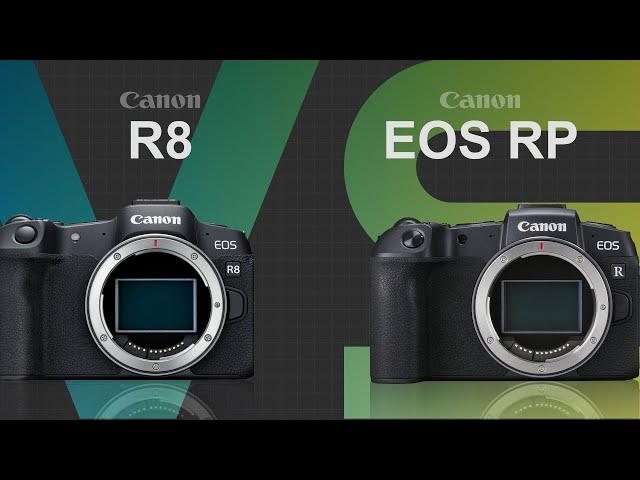 Canon EOS R8 vs Canon EOS RP