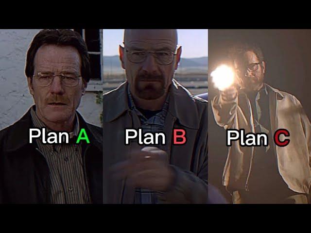 Walter White Plan A B C || Breaking Bad