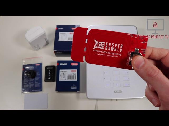 ABUS Secvest Proximity Key Cloning PoC Attack