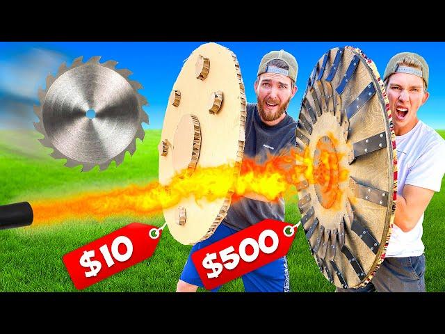 CHEAP vs EXPENSIVE Survival Shields! *BUDGET CHALLENGE*