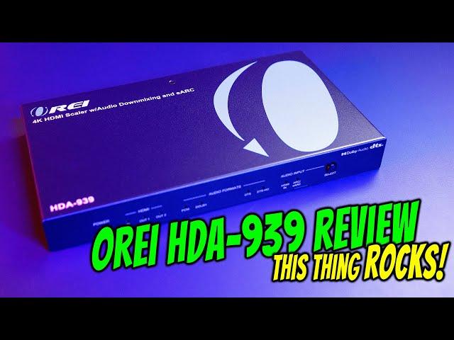 OREI HDA-939 HDMI eARC Extractor Review | Give Your Older Gear NEW LIFE!