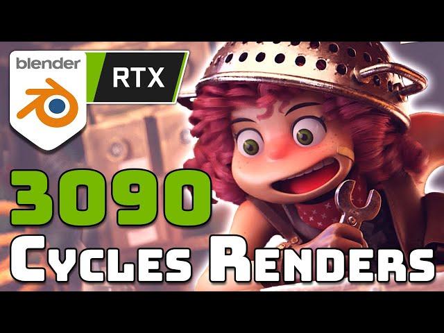 Rendering in 16K!? RTX 3090 Comparisons in Blender + Maya