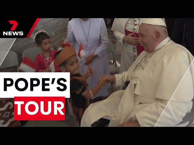 Pope Francis on 12-day Asia-Pacific tour | 7NEWS