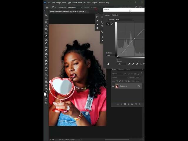 Color Grading Trick in Photoshop #irenerudnyk #portraitphotography #photoshop #editingtutorial