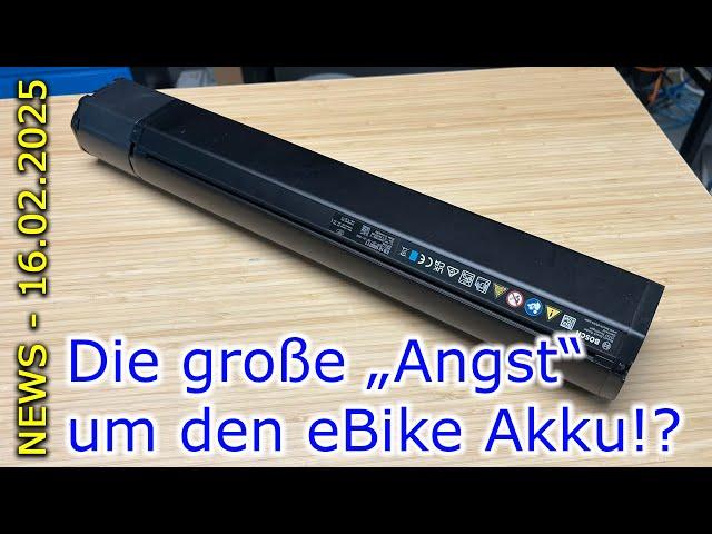 NEWS - Die große "Angst" um den eBike Akku