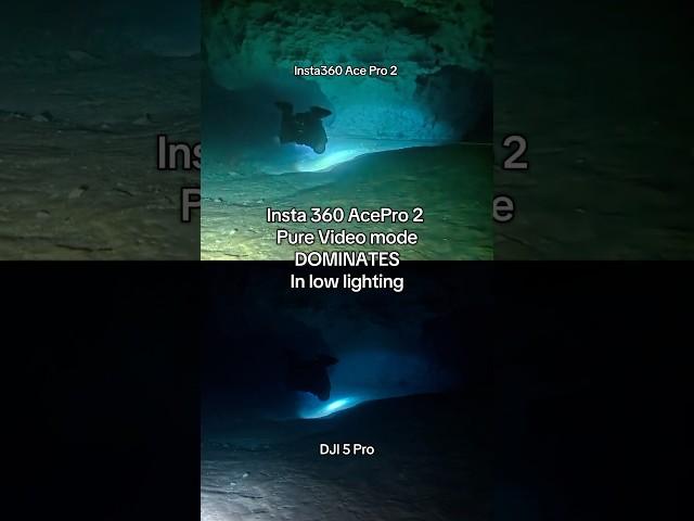 Same dive. Same light. But one camera absolutely crushed the darkness.