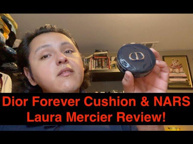 Dior Forever Cushion & NARS Explicit Lipstick, Laura Mercier Review!