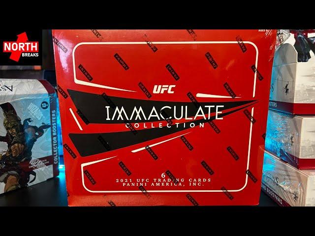 $500 Panini Immaculate 2021 UFC Box Opening - 6 Cards High Risk