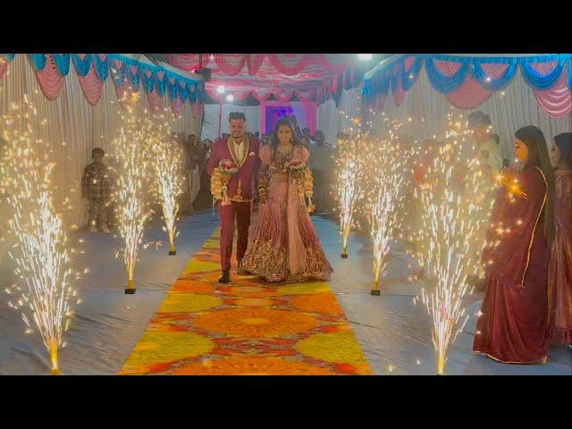 BEAUTIFUL BRIDE AND GROOM ENTRY | Rahul Beats Mahim Palghar | Banjo Premi kavi Video 2024