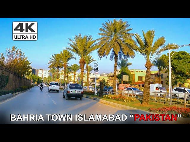  Beautiful Bahria Town Islamabad Pakistan 2023 in 4K60FPS