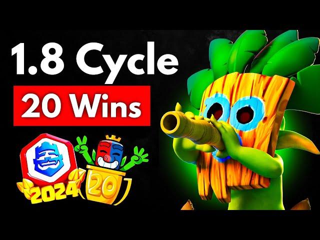 UNBELIEVABLE!!!!! I GOT 20 WINS WITH 1.8 LOG BAIT!!!!!!