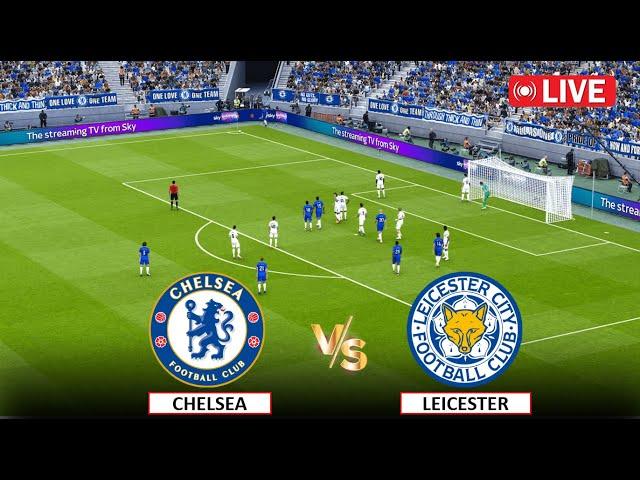 Live : Chelsea vs Leicester I English Premier League 2024/25 Season Match Live eFootball Pes 21