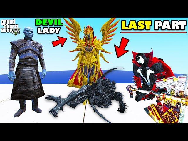 THE BIGGEST END OF DEVIL LORD IN GTA 5 (LAST PART) | SHINCHAN and CHOP