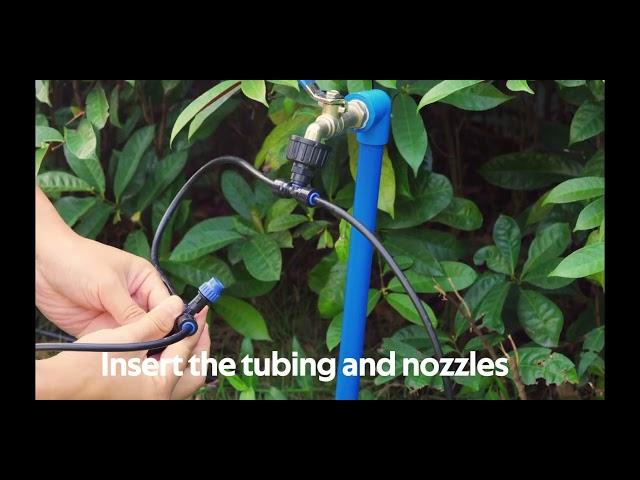 HIRALIY Greenhouse Mist Drip Irrigation Kit User Manual