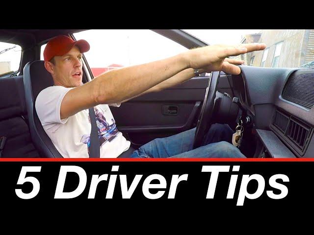 Top 5 everyday driving tips from a racing driver