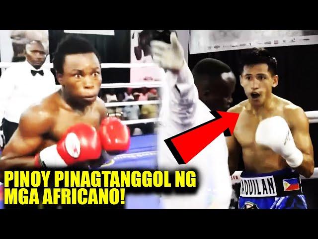 Pinoy SINUPORTAHAN ng mga Africano! Referee HINDI na MAKATULOG! NOLI JAMES MAQUILAN VS SALMIN KASSIM