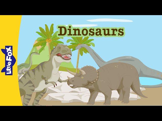 Dinosaurs | Early Learning | Phonics | Little Fox | Bedtime Stories