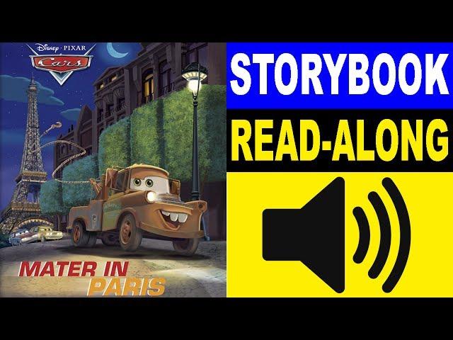 Cars Read Along Story book, Read Aloud Story Books, Cars - Mater in Paris
