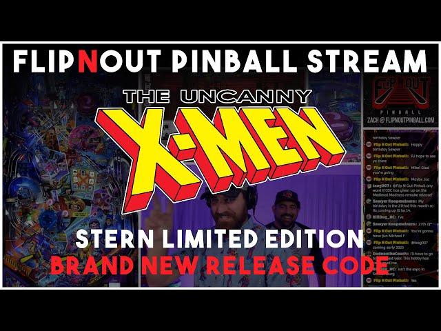 LIVE - Stern's Uncanny X-MEN Limited Edition Pinball Machine!