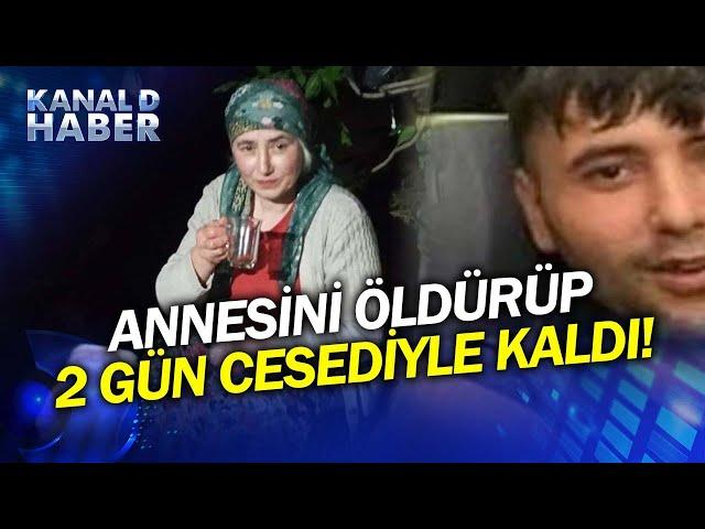 Kan Donduran Evlat Dehşeti! Annesini Öldürüp Cansız Bedeniyle 2 Gün Yaşadı!