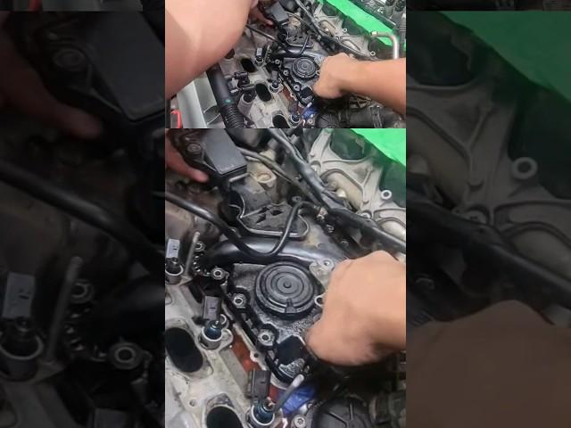 Faulty PcV System Audi Engine