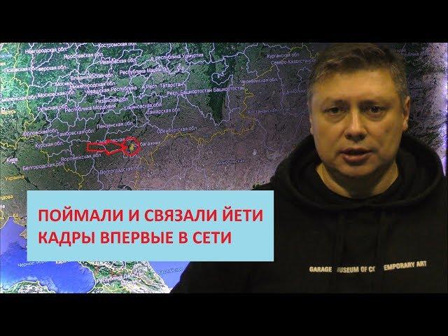 Поймали снежного человека в Саратовской обл. Съёмка Вадима Басова.