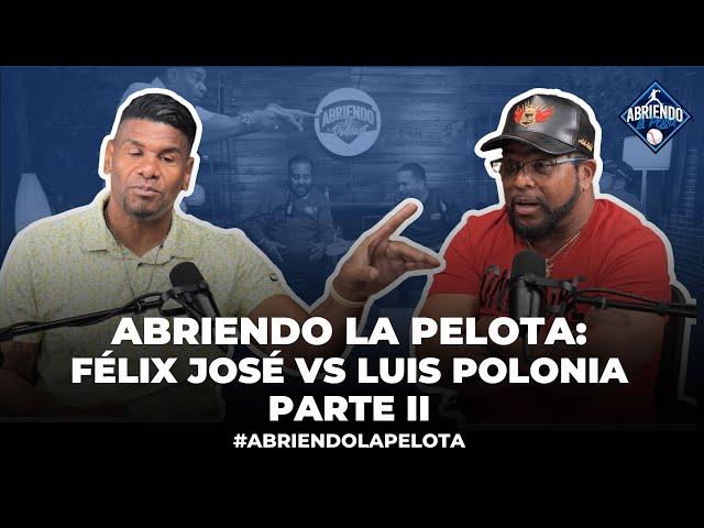 LUIS POLONIA Y FÉLIX JOSÉ VUELVEN A VERSE LAS CARAS ¿SE PONDRÁN DE ACUERDO SOBRE CUÁL FUE MEJOR?