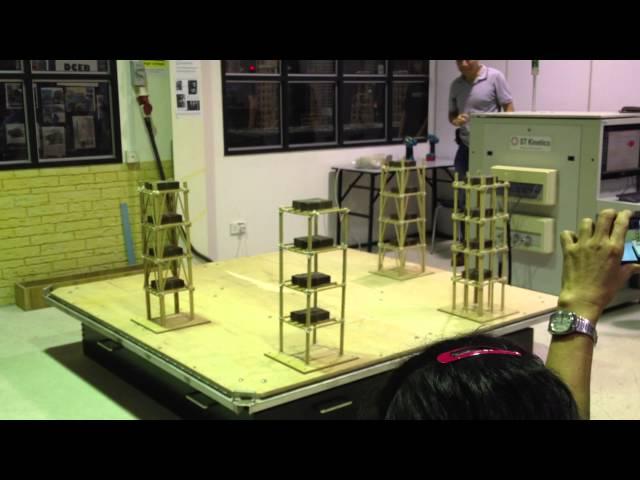 National Earthquake Competition 2013: Demo Round 1 (100 gal Acceleration)