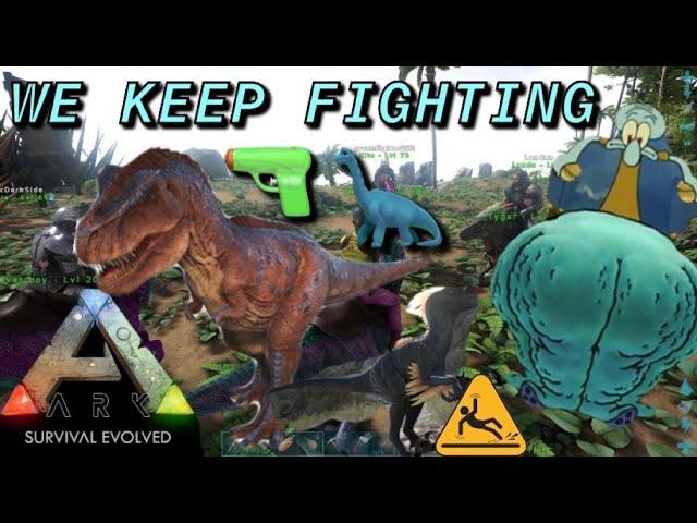 WE KEEP TROLLING EACH OTHER on ARK...