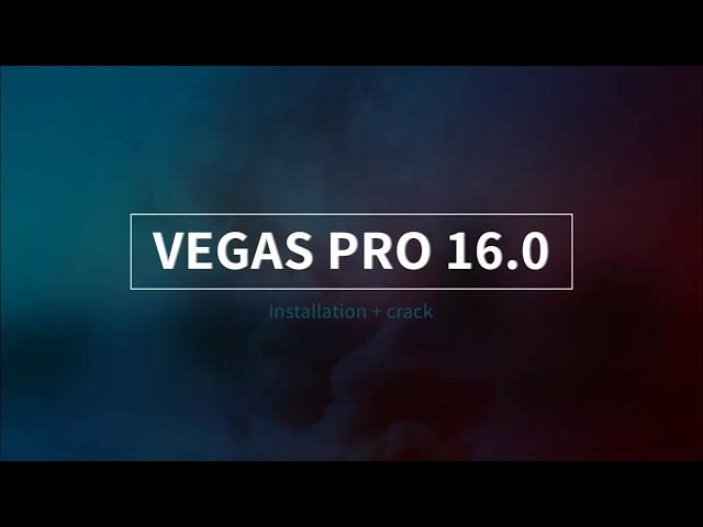 Sony Vegas Pro 16 Crack  [2019] eng