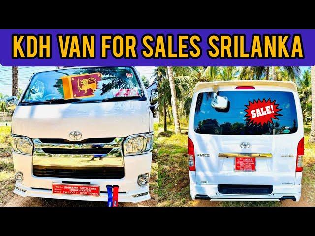 Toyota KDH Van For sale in srilanka low price |KDH hiace van for sale srilanka