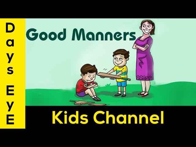 Learn Good Manners for Kids | நல்ல பழக்க வழக்கங்கள் | DaY's EyE Kids Channel