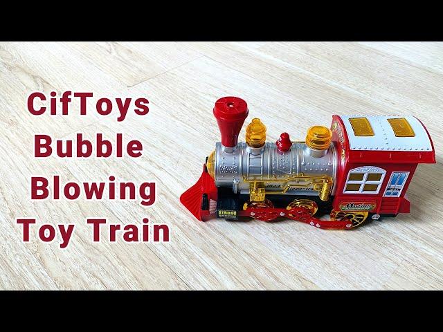 Unboxing CifToy Bubble Blowing Toy Train | gracieshotstuff