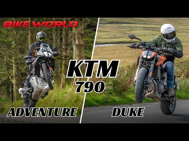 New Bikes First Ride | KTM 790 Duke And Adventure