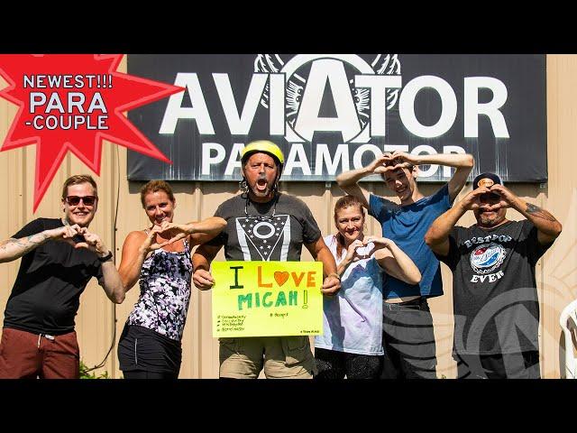 The NEWEST Para-Couple Learn to Fly Paramotors with Aviator PPG 4K 2022